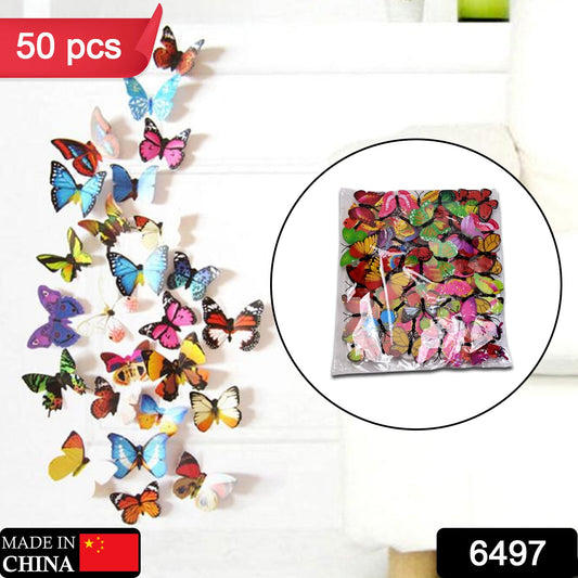 6497 BUTTERFLY 3D NIGHT LAMP COMES WITH 3D ILLUSION DESIGN SUITABLE FOR DRAWING ROOM, LOBBY. (Pack Of 50) DeoDap