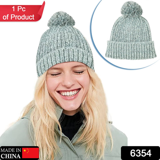 6354 MEN'S AND WOMEN'S WINTER CAP ATRACTIVE DISGINE  ( 1 pcs ) DeoDap