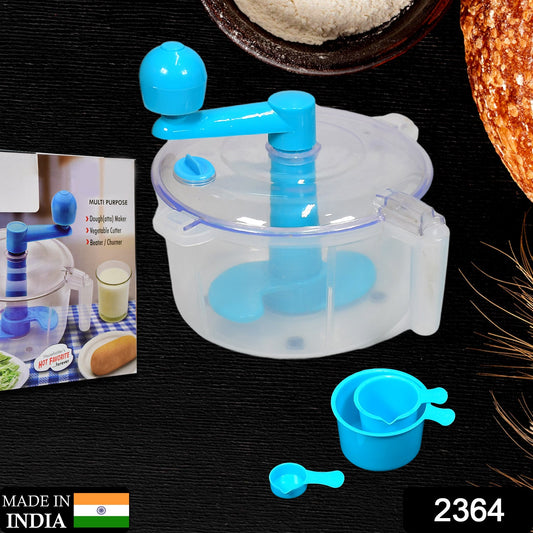 2364 Transparent Dough Maker Machine (Atta Maker) , Measuring Cup And Slicer DeoDap