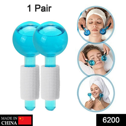 6200 Facial Massage Ice Ball Face Massager Ball Ice Face Roller Crystal Eyes Massager DeoDap