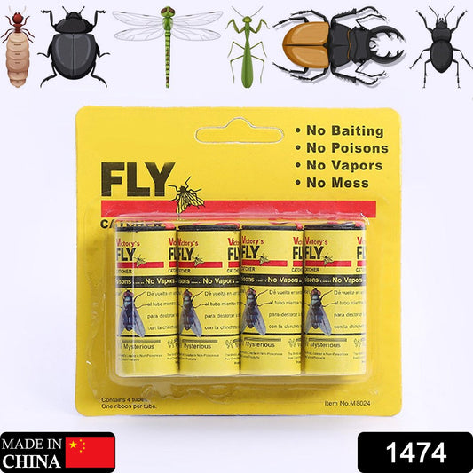 1474 Fly, Mosquito, Insects Catcher Adhesive Sticky Glue Strips DeoDap