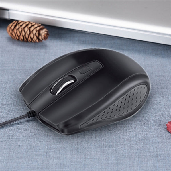 1422 Wired Mouse for Laptop and Desktop Computer PC With Faster Response Time (Black) DeoDap