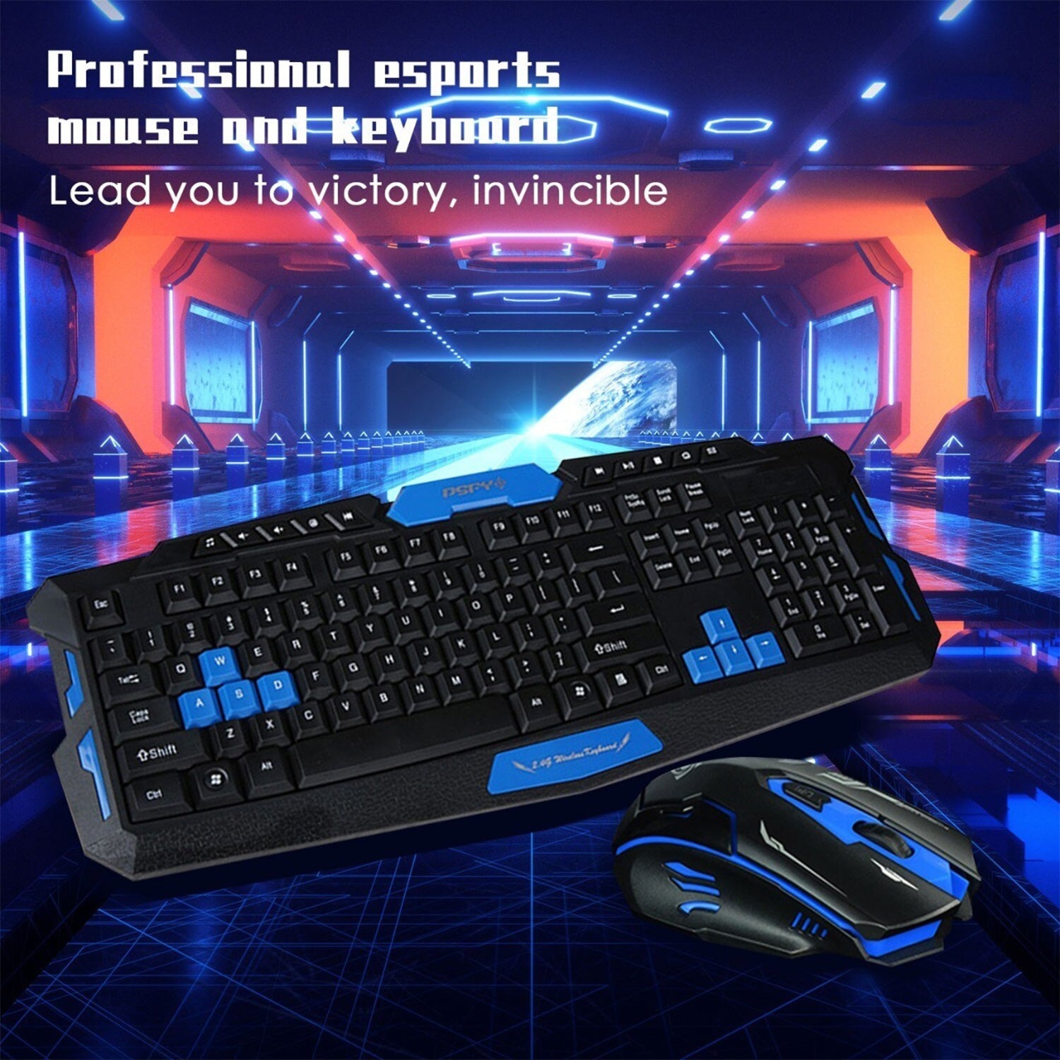 6158 Wireless Keyboard M Set used by gamers for playing heavy games perfectly without any problem and all. DeoDap