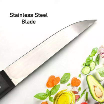 7095 Chopping Knife 23 Inch Stainless Steel Kitchen Knife for Home and Restaurant Use DeoDap