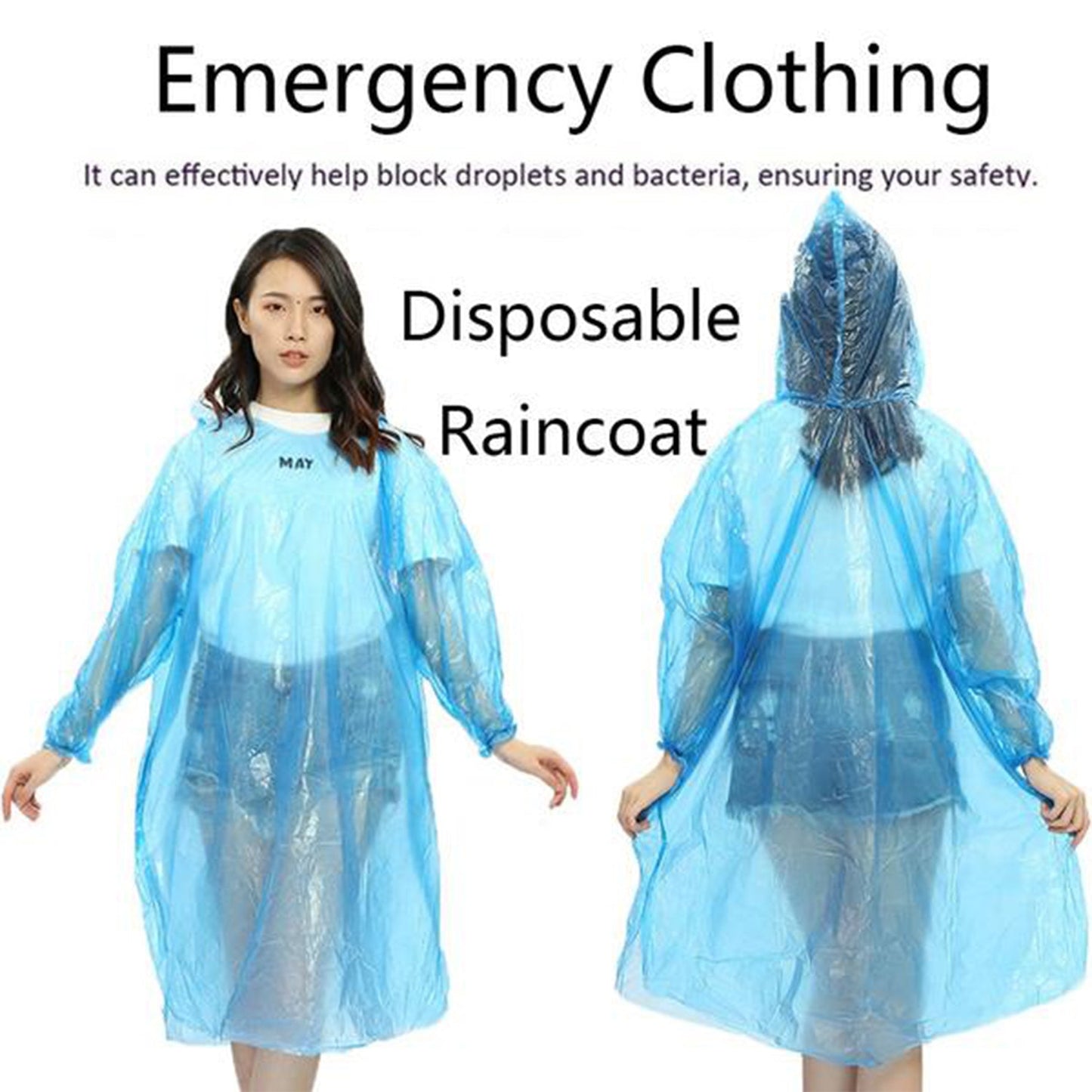 0242S Disposable Easy to Carry Raincoat DeoDap