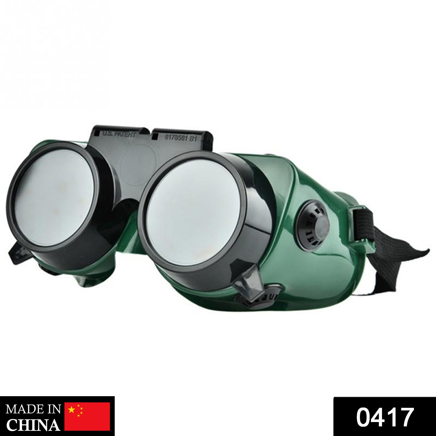 417 Welding Goggles (Dark Green, Large) DeoDap