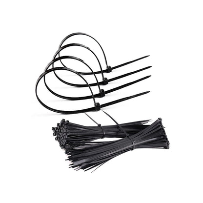 9019 100 Pc Cable Zip Ties used in all kinds of wires to make them tied and knotted etc. DeoDap