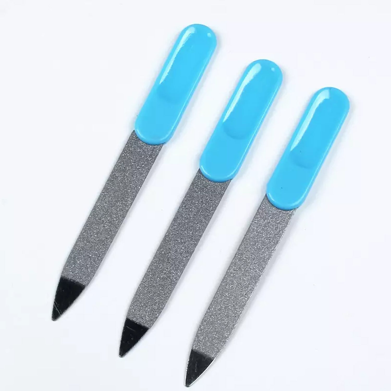 1457 Stainless Steel Professional Nail File Double Sides Great for Thick Nails ( 10 pcs ) DeoDap