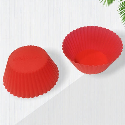 0797A Silicone cupcake Shaped Baking Mold Fondant Cake Tool Chocolate Candy Cookies Pastry Soap Moulds DeoDap