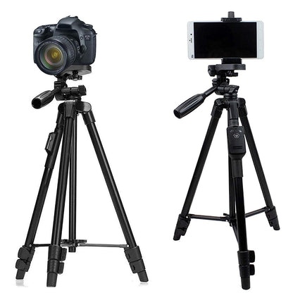 1466 Aluminum Alloy Tripod 3120A Stand Holder for Mobile Phones & Camera Tripod Kit DeoDap