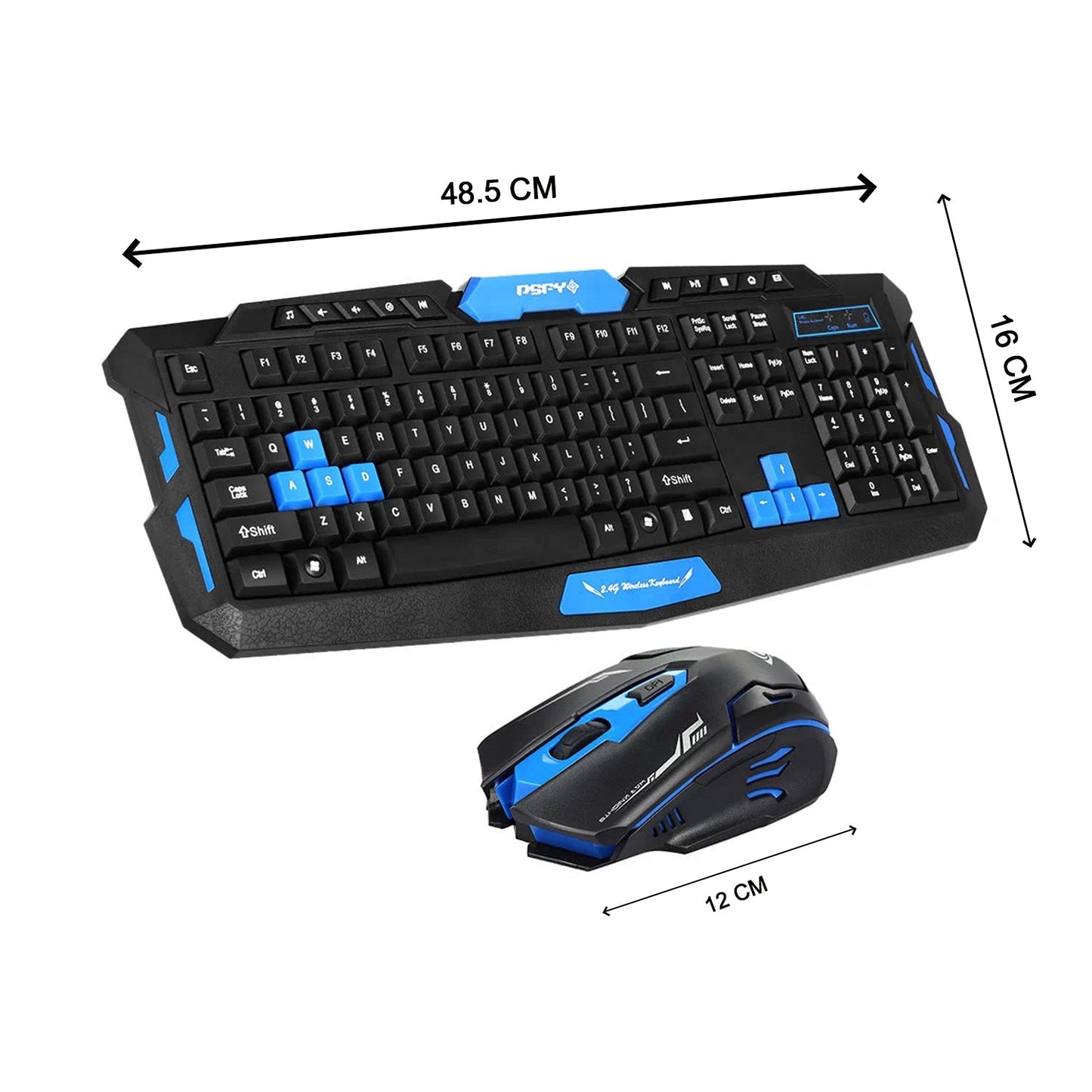 6158 Wireless Keyboard M Set used by gamers for playing heavy games perfectly without any problem and all. DeoDap