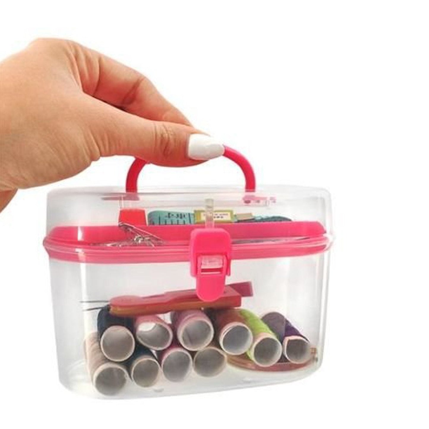 6044 Portable Travel Sewing Kits Box DeoDap