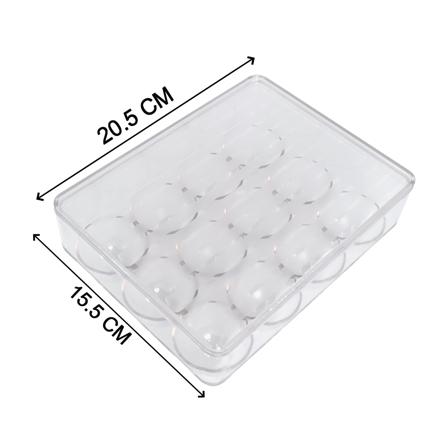 2794B 12 Cavity Egg Storage Box For Holding And Placing Eggs Easily And Firmly. DeoDap