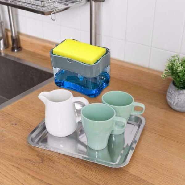 6277 2 in 1 Soap Pump Dispenser for Dishwasher Liquid DeoDap