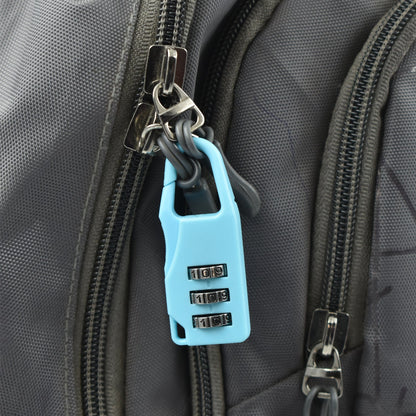 6109 3 Digit luggage Lock and tool used widely in all security purposes of luggage items and materials. DeoDap