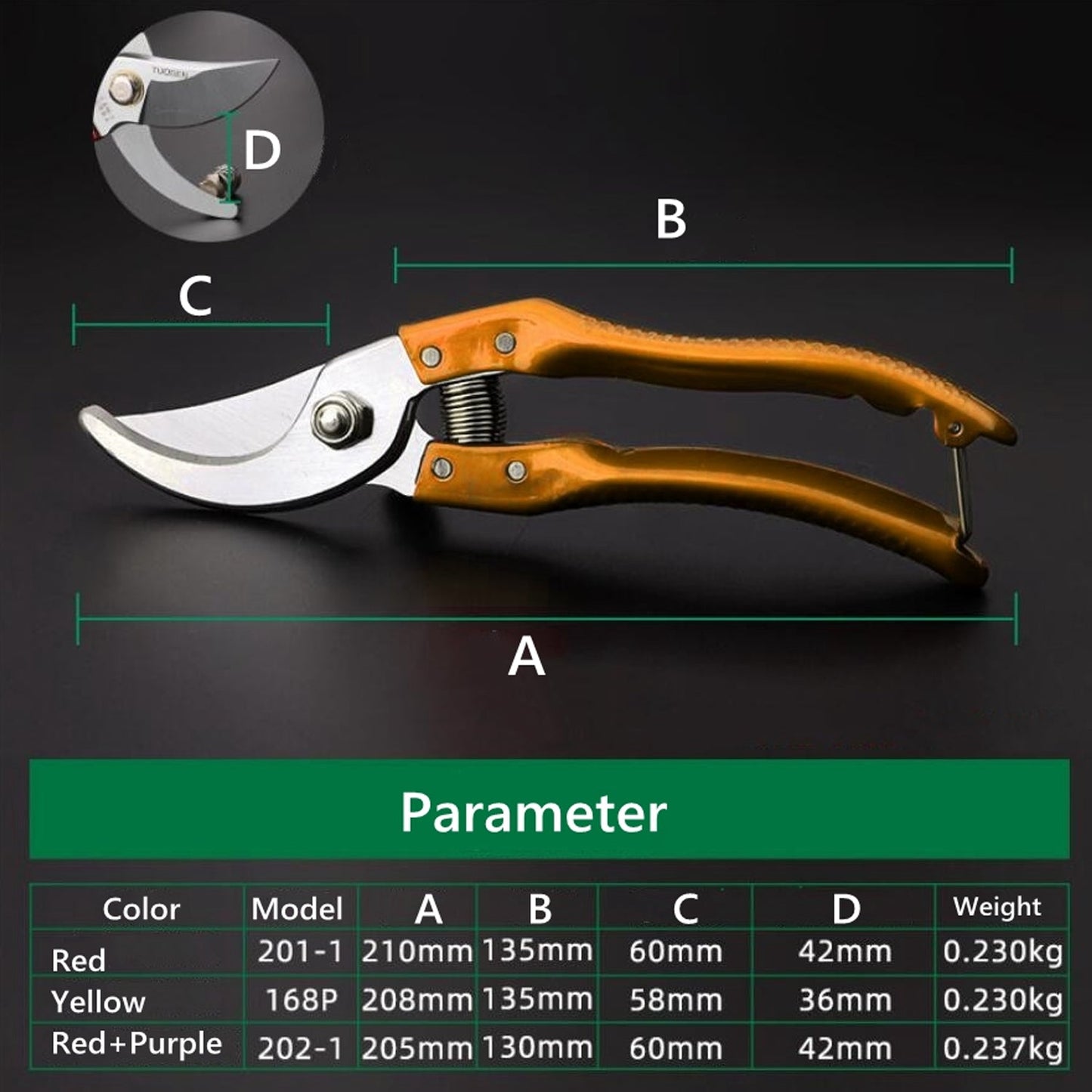 582 Garden Shears Pruners Scissor DeoDap