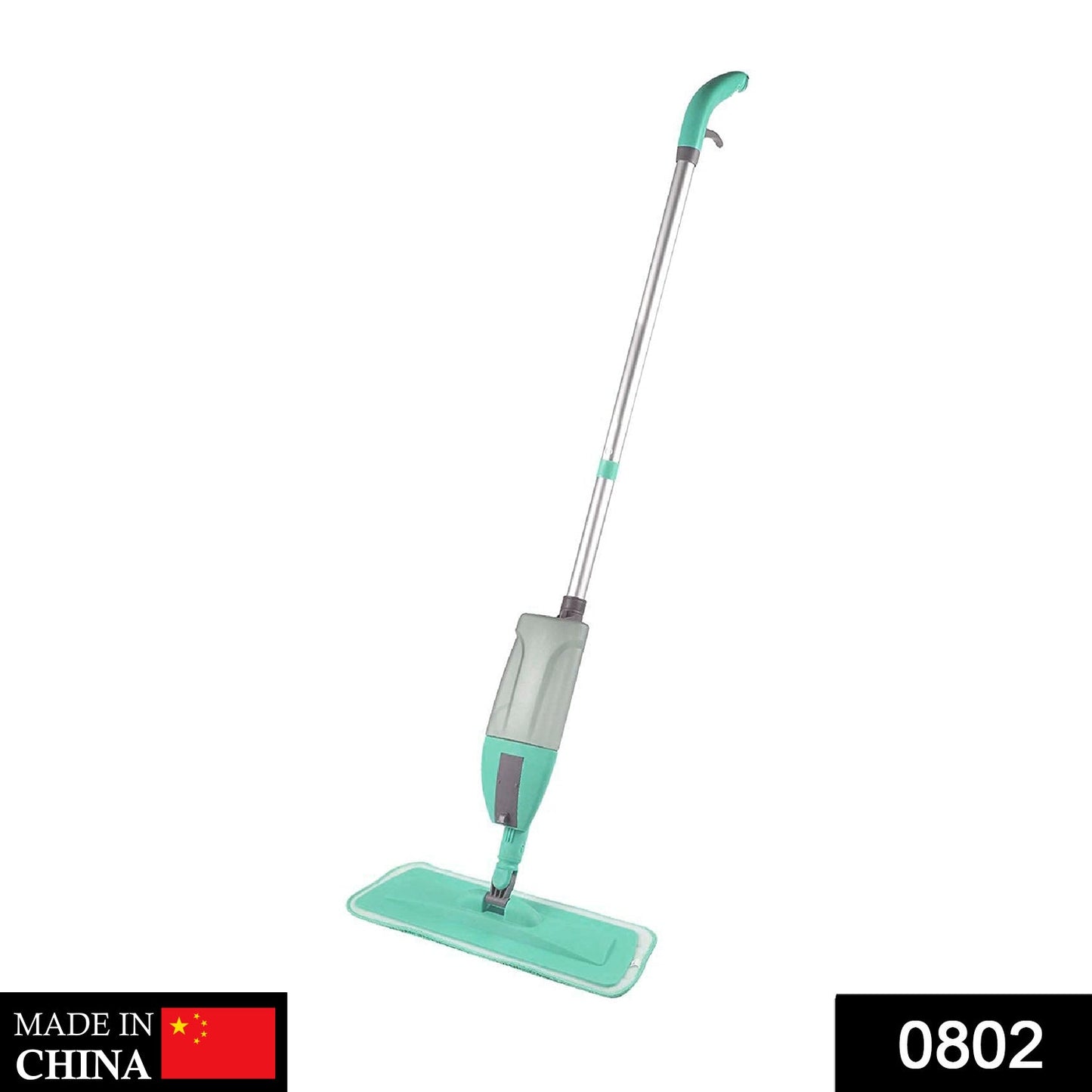 0802 Cleaning 360 Degree Healthy Spray Mop with Removable Washable Cleaning Pad DeoDap