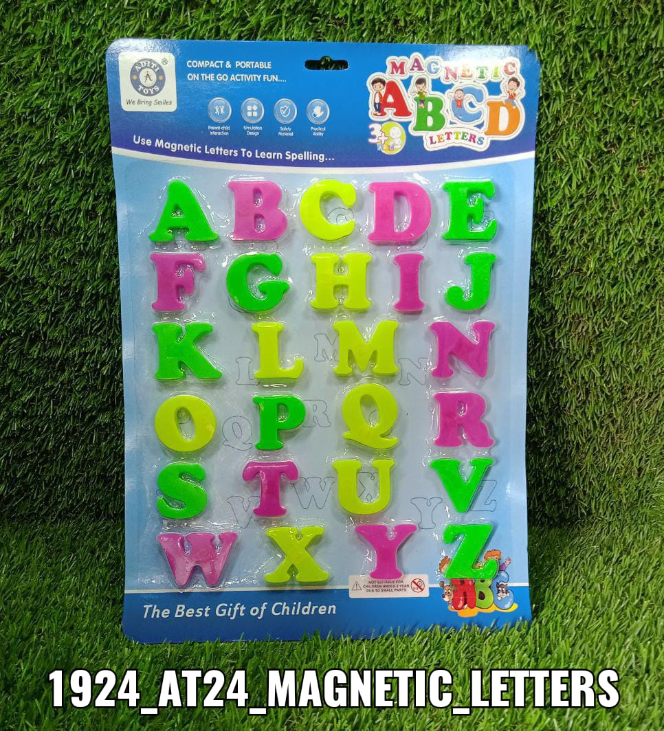 1924 Magnetic Letters to Learn Spelling DeoDap