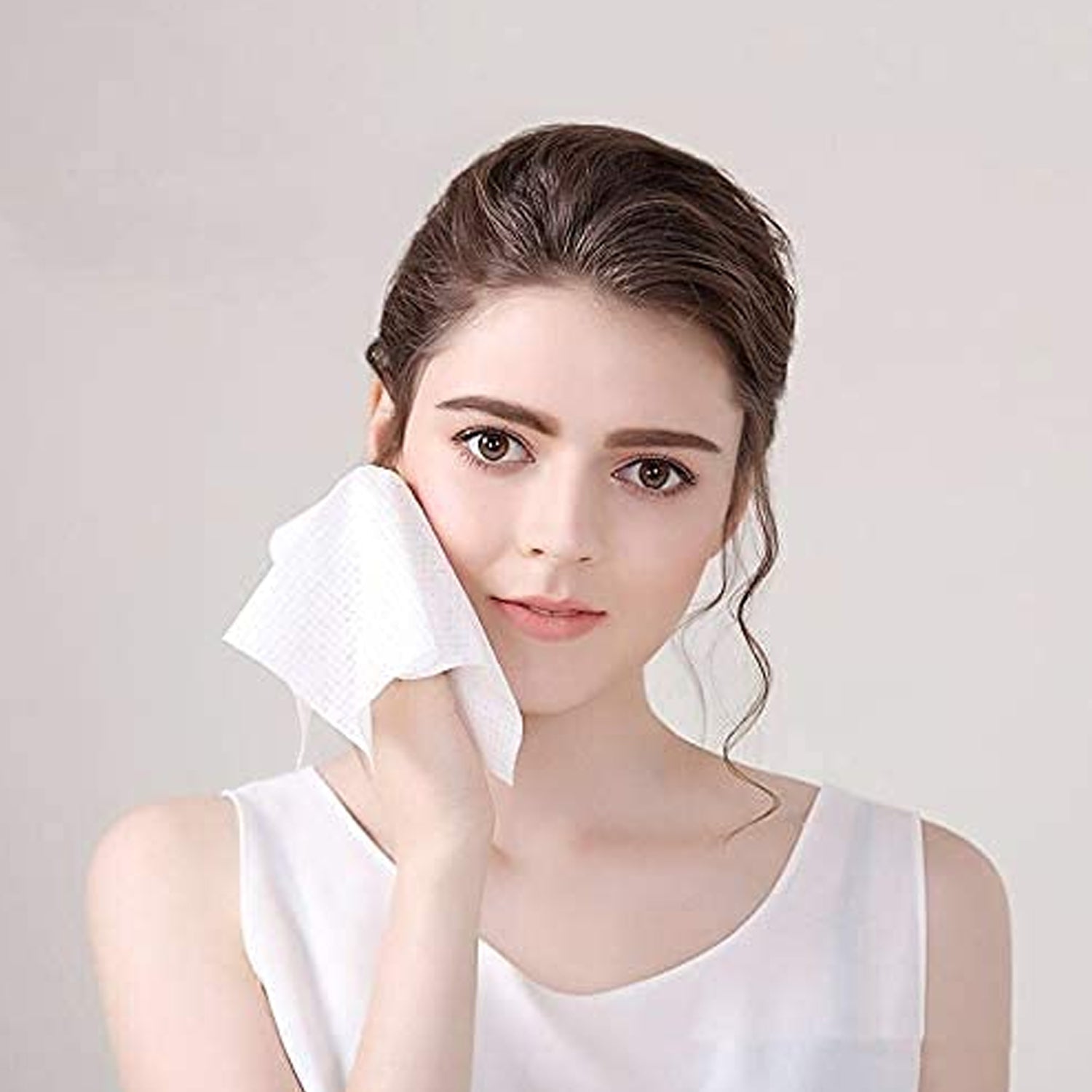 6145A Compressed Facial Face Sheet tablets Outdoor Travel Portable Face Towel Disposable Magic Towel Tablet Capsules ( 100 pc ) DeoDap