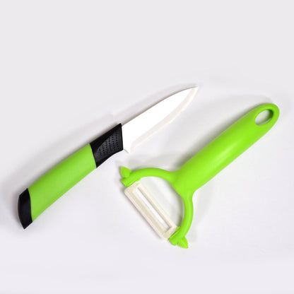 5101 Ceramic Revolution Series Utility Knife and Peeler Gift Set - 2pc DeoDap