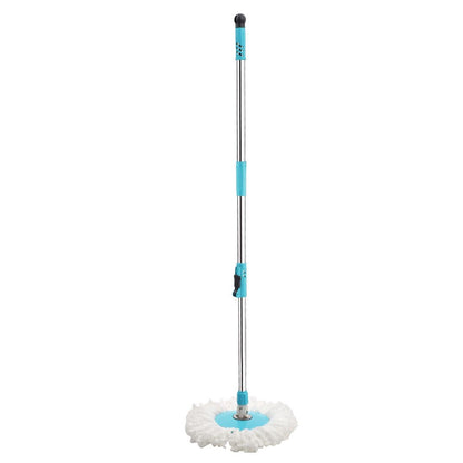 1160 Heavy Duty Microfiber Spin Mop with Plastic Bucket (Multicolour) DeoDap