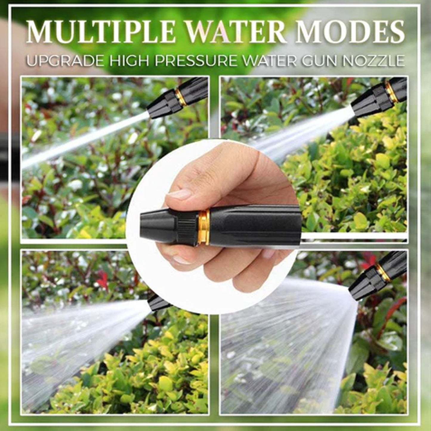 9090  High Pressure Water Gun Nozzle Car Wash Water Gun Nozzle Alloy Garden Nozzle Spray Gun DeoDap