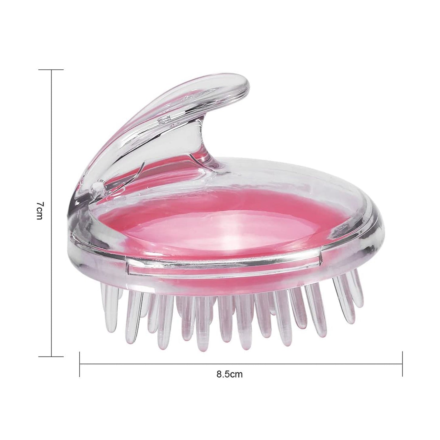 6058 Silicone Head Massager used in all kinds of places like household and official places for unisexul use over head massage and all. DeoDap