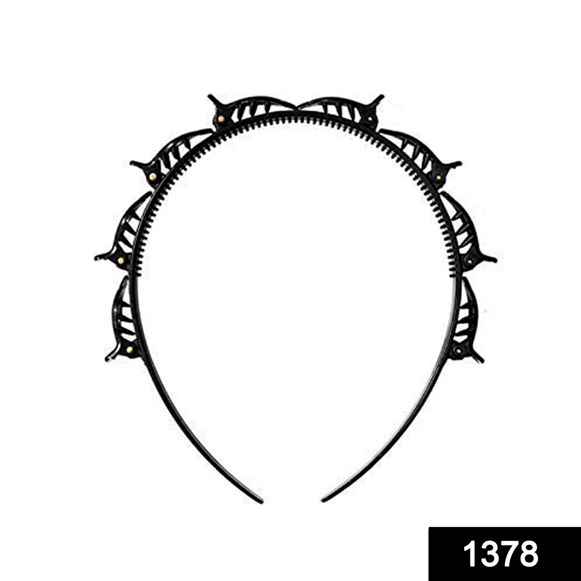 1378 Hair Styling Headband Hair Hoop Hair Band (Multicolour) DeoDap