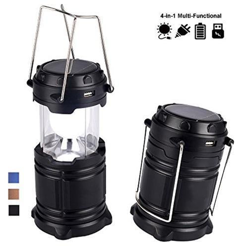 874 Rechargeable Camping Lantern LED Solar Emergency Light Bulb DeoDap