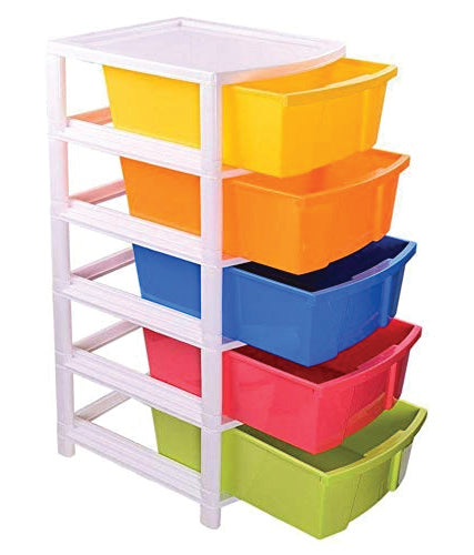 0769 Multipurpose Modular Drawer Organizer Storage Box - 5 Layers DeoDap