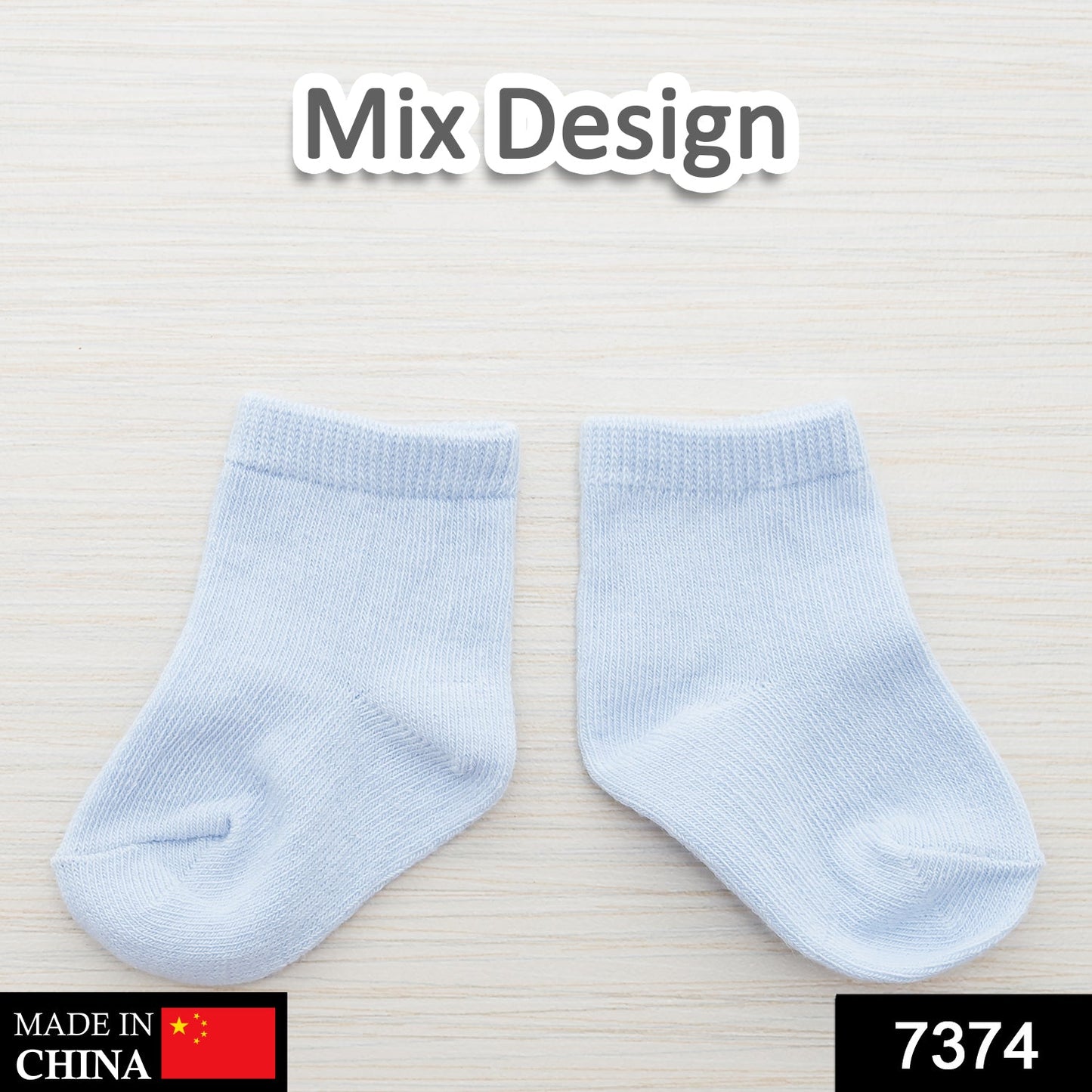 7374 Kids Socks Printed Trendy Multiple Designer Socks For kids DeoDap