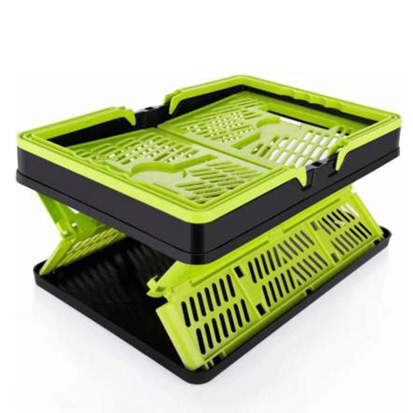 2303 Folding Shopping Portable Storage Basket DeoDap