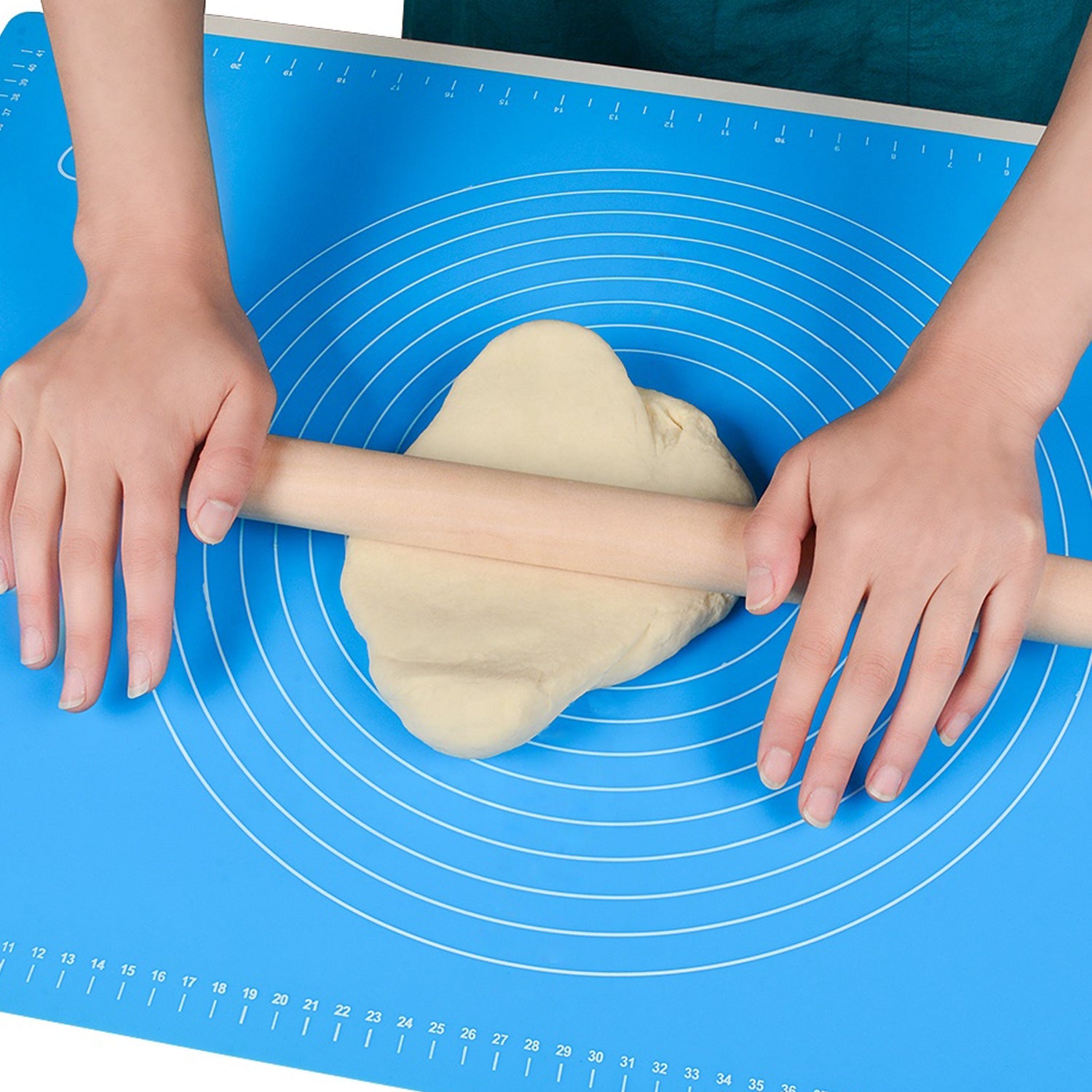 2535 Rolling Mat Silicone Baking Mat Fondant Mat Sheet Chapati DeoDap