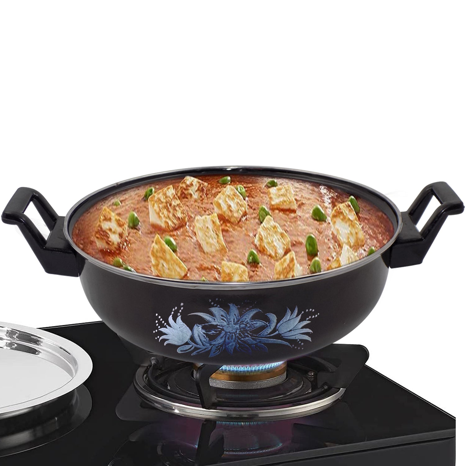 2521 Traditional Small Cast Iron Kadai DeoDap