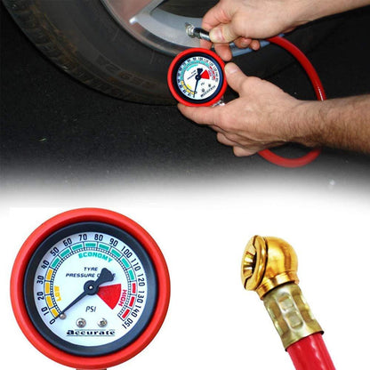 512 -Heavy Duty Tire Inflator Gauge Air Compressor Accessories DeoDap