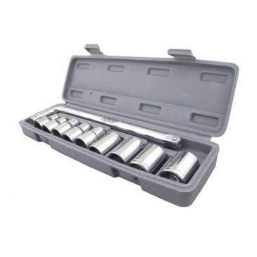 407 -10 pc, 6 pt. 3/8 in. Drive Standard Socket Wrench Set DeoDap