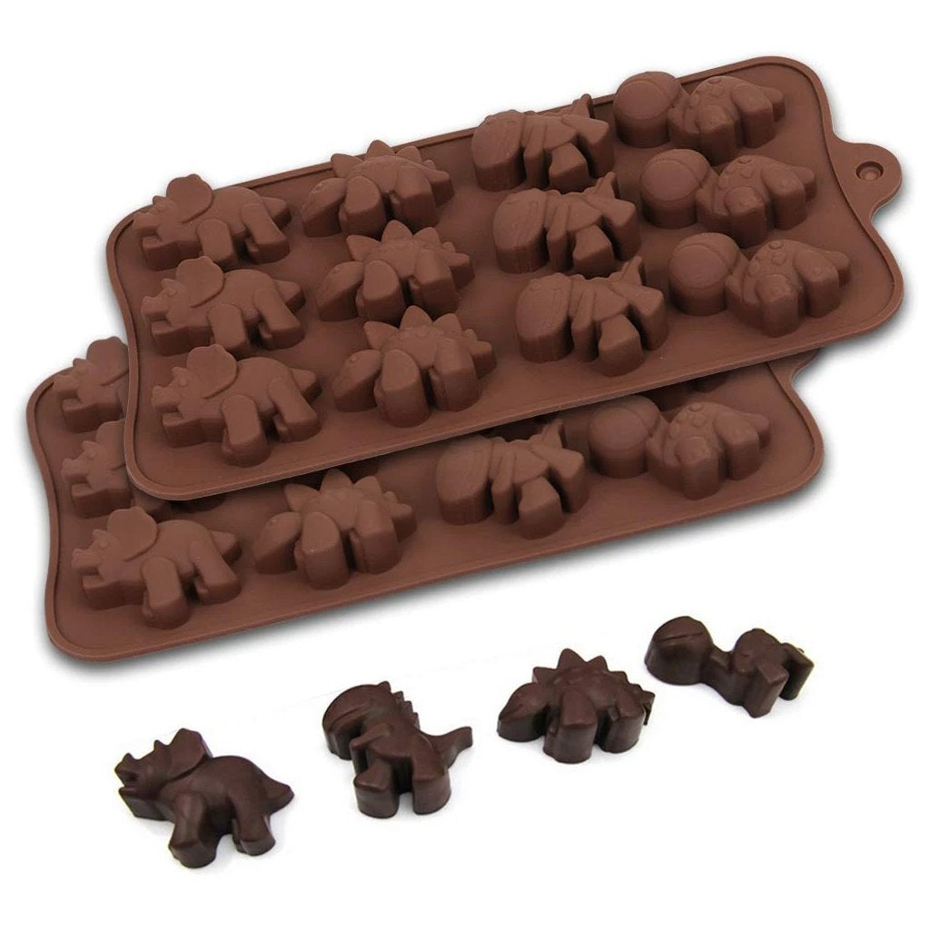 742_Silicon Chocolate Molds, Candy Making Silicone Molds, Mini Baking Molds (Random Design 1 unit) DeoDap