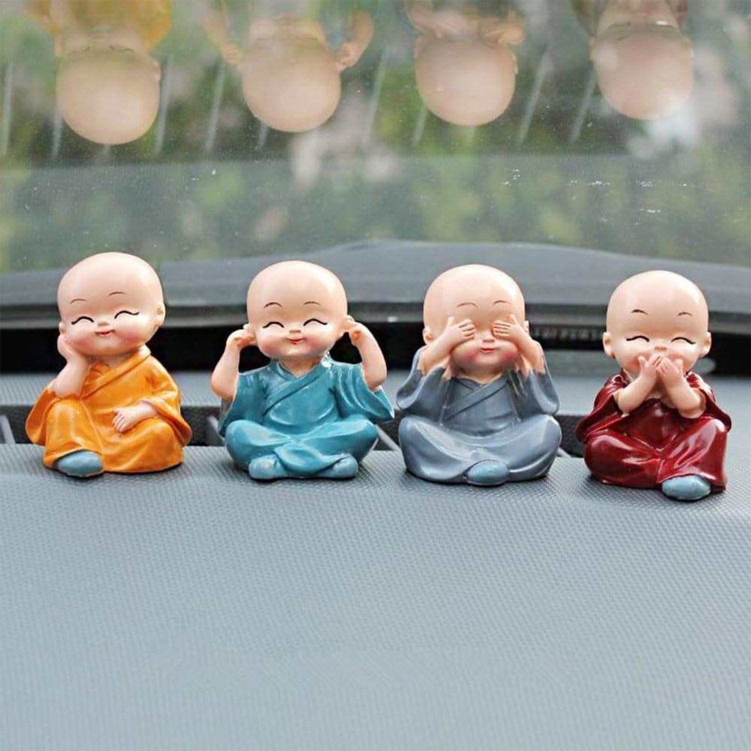 4781 baby buddha 4Pc and show piece used for house, office and official decorations etc. DeoDap