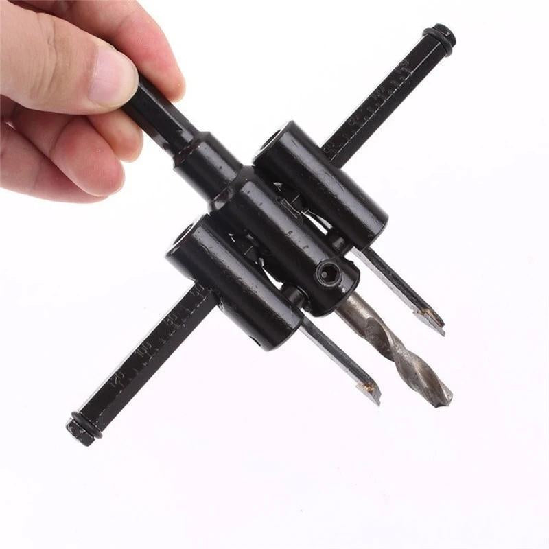 447 Adjustable Circle Hole Saw Drill Bit Cutter DeoDap