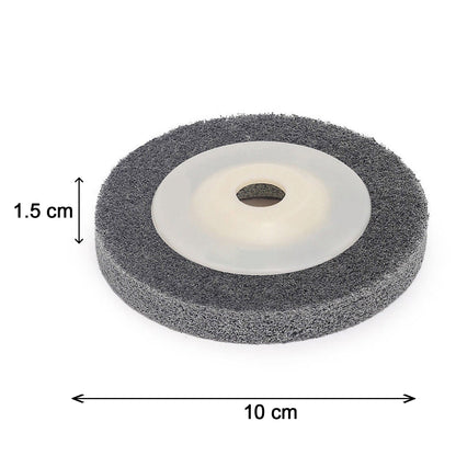 1786 100mm Nylon Fiber Polishing Wheel Grinding Disc For Angle Grinder (1Pc) DeoDap