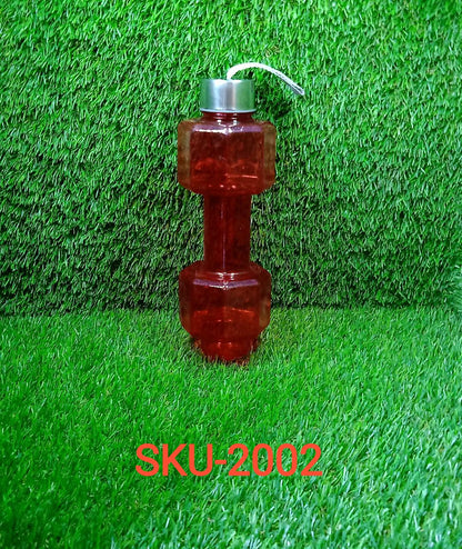 2002_Steel Cap Plastic water Dumbbells Bottle DeoDap