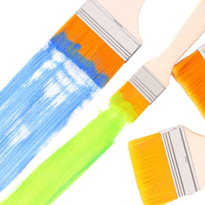 4667 Artistic Flat Painting Brush - Set of 5 DeoDap