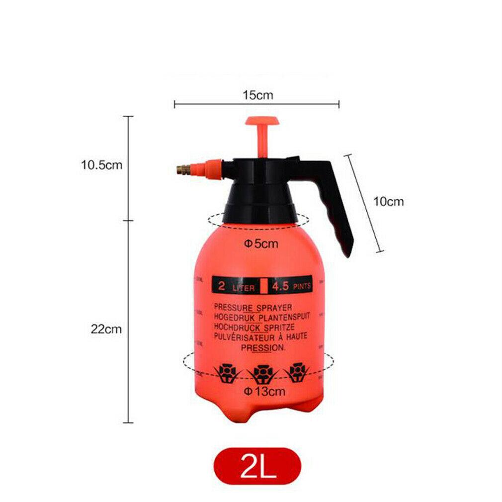 0645 Water Sprayer Hand-held Pump Pressure Garden Sprayer - 2 L DeoDap