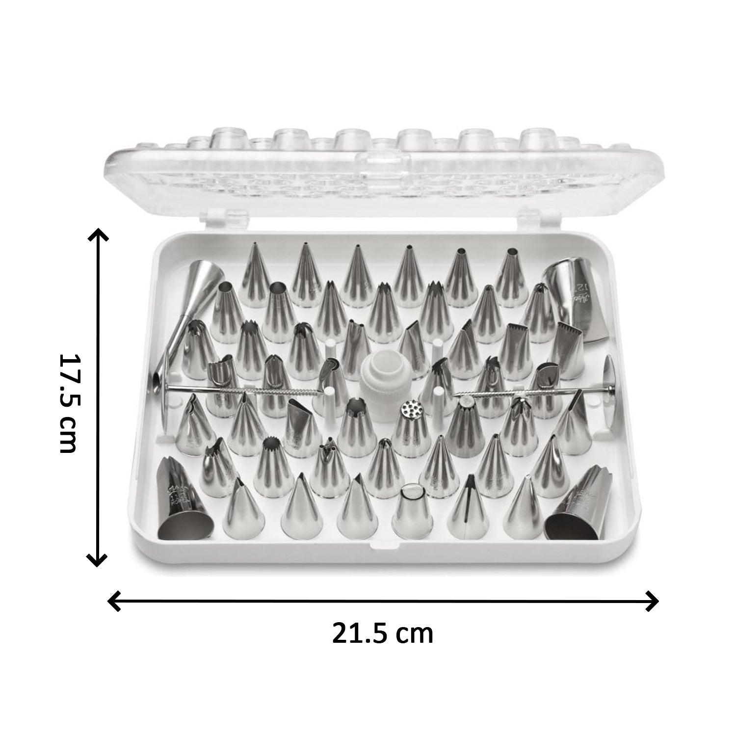 4722 Cake Nozzle Set and Cake Nozzle Tool Used for Making Cake and Pastry Decorations. DeoDap