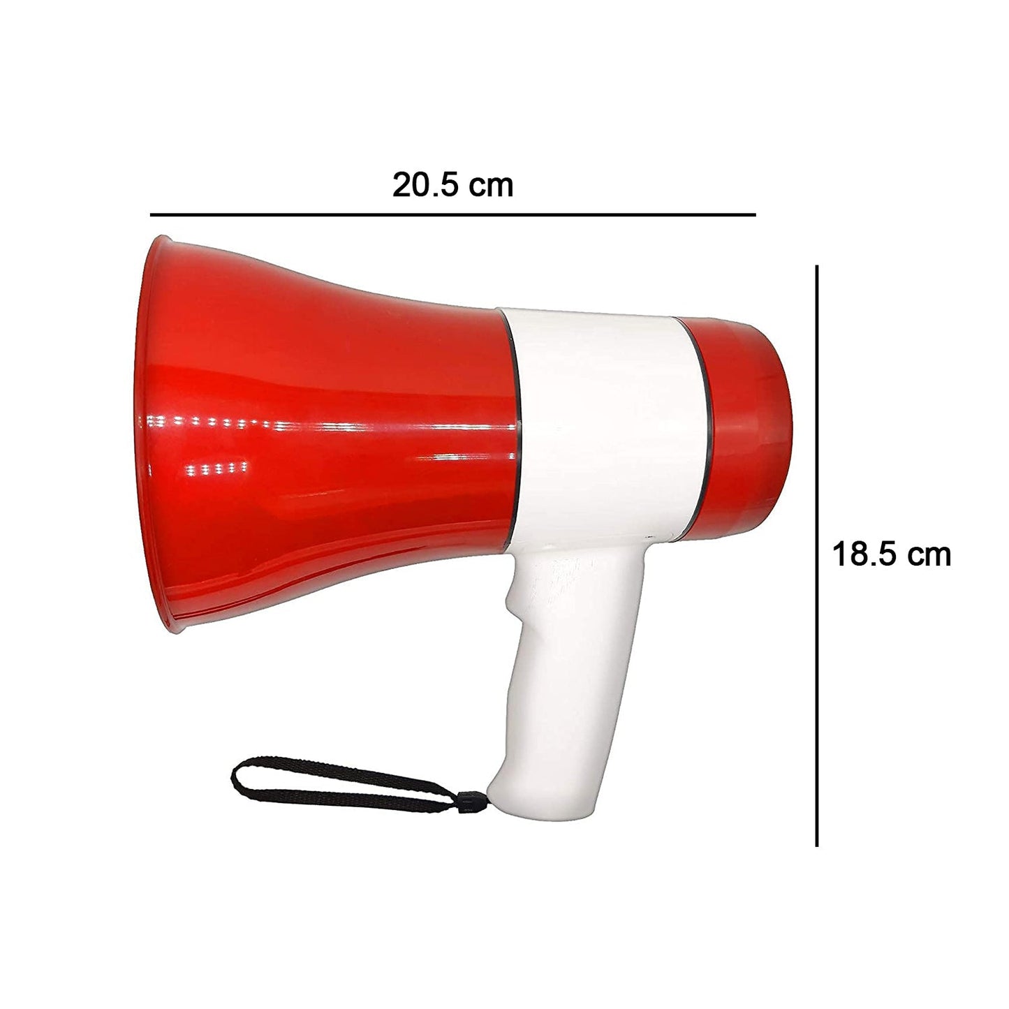 6421 Megaphone Bluetooth 75 Watts Handheld Dynamic Megaphone Outdoor, Indoor PA System Talk/Record/Play/Music/Siren with dog ic DeoDap