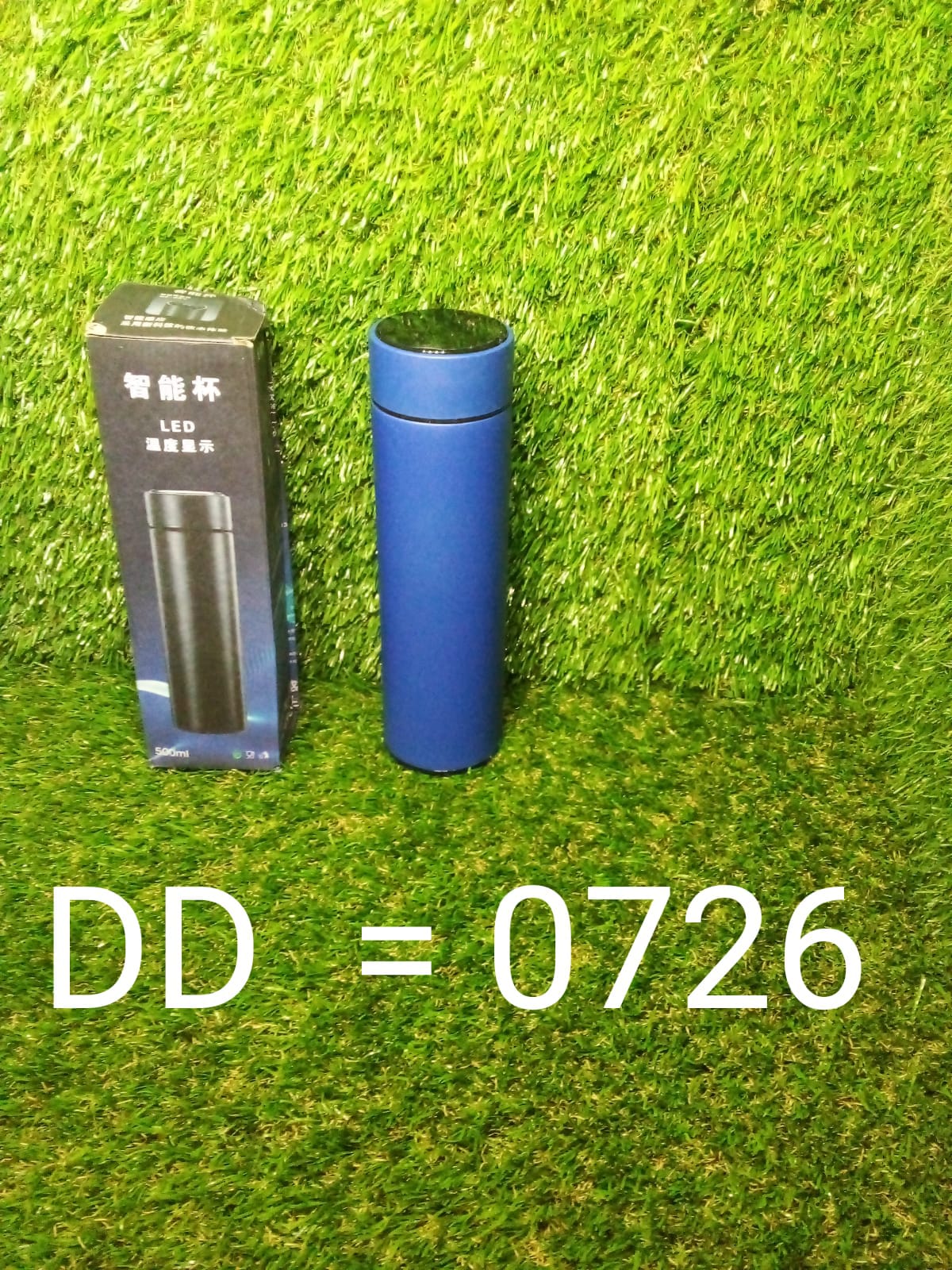 0726 Smart Vacuum Insulated Water Bottle with LED Temperature Display DeoDap