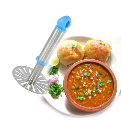 0586A Stainless Steel Potato Masher, PauBhaji Masher DeoDap