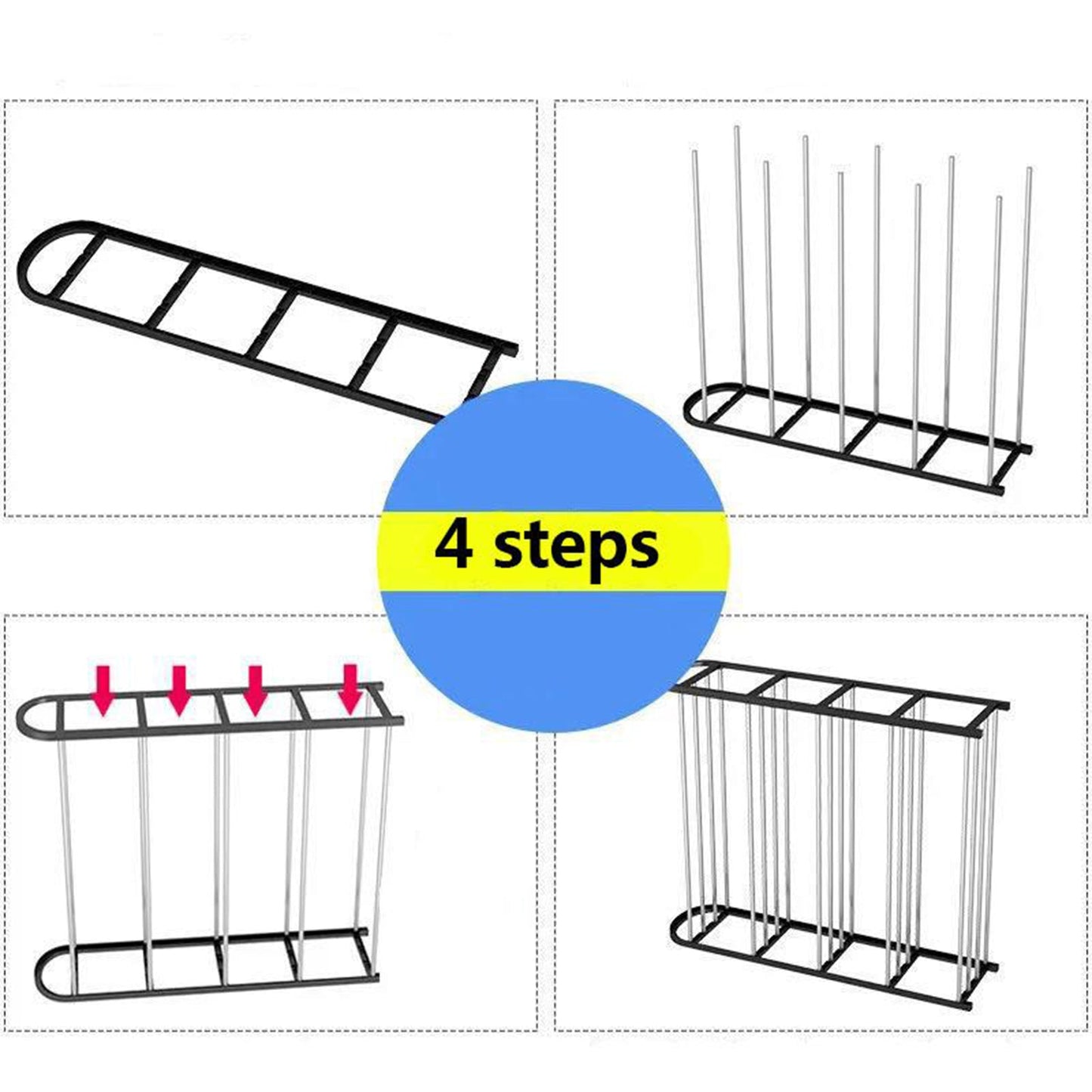 9106 4 Shelves Shoe Rack DeoDap