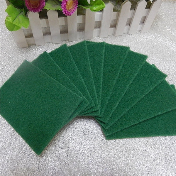 1495 Green Kitchen Scrubber Pads for Utensils/Tiles Cleaning DeoDap