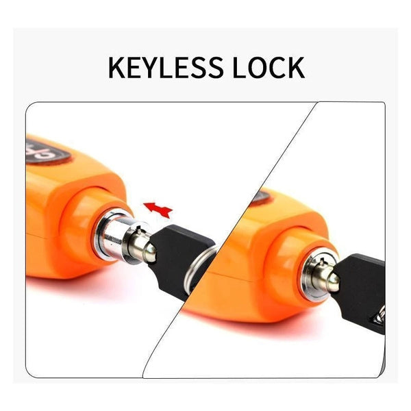 1657 Heavy Duty Bike Brake Lock - Locking System by Holding Handle Bar with Brake Lever DeoDap